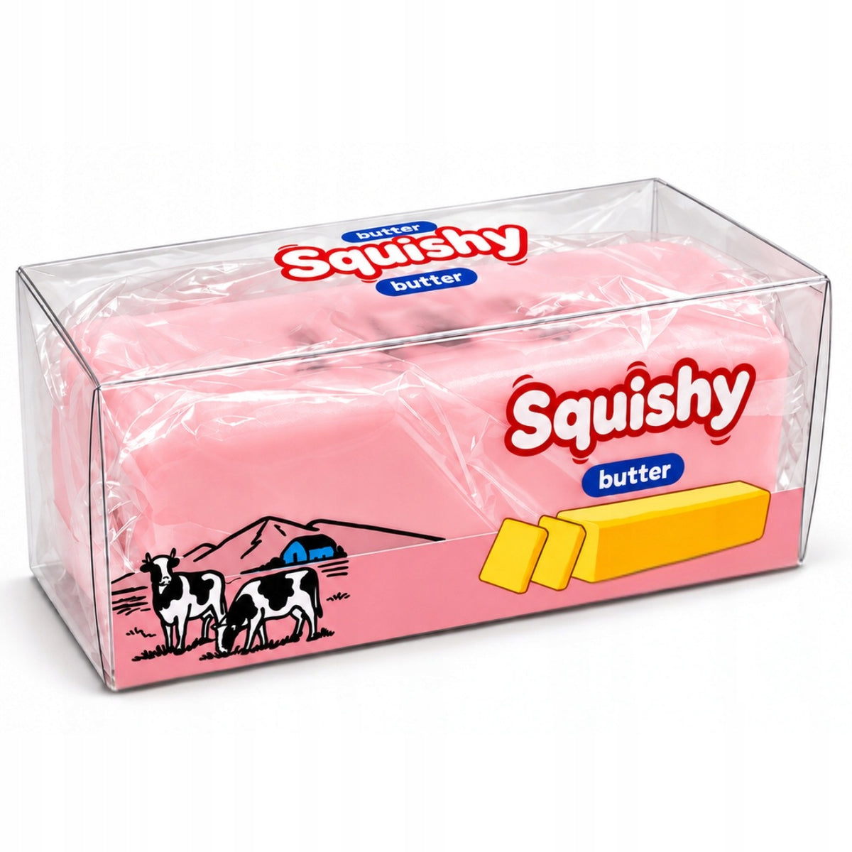 Crunchy Pękające Masło Różowe