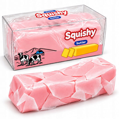 Crunchy Pękające Masło Różowe