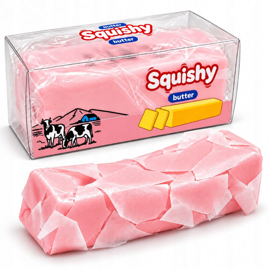 Crunchy Pękające Masło Różowe