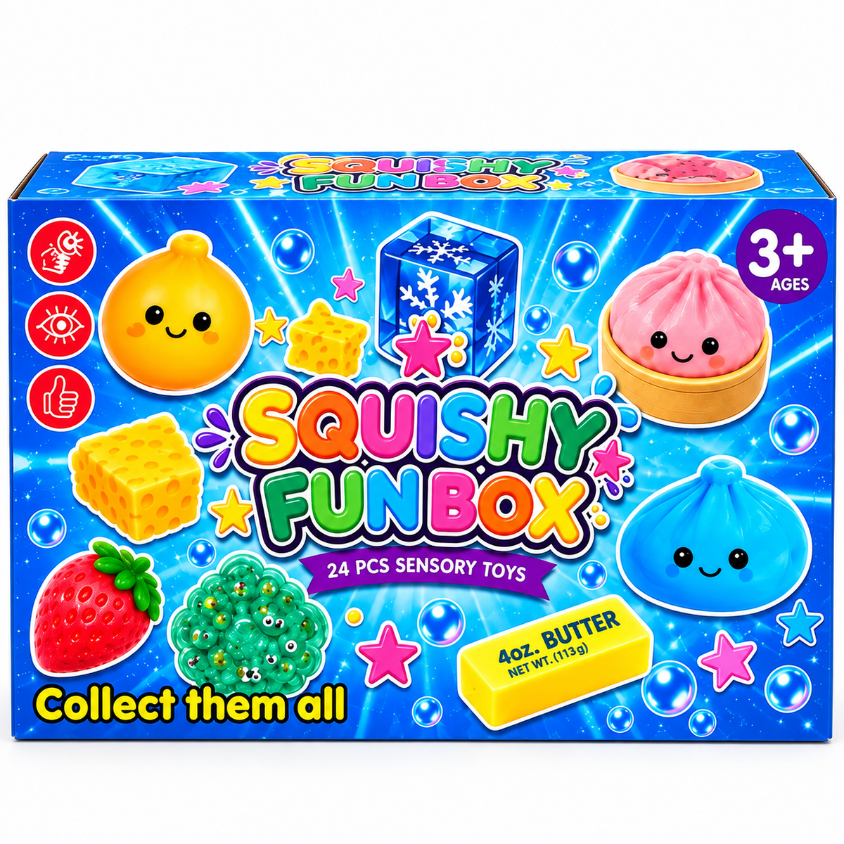Kalendarz Adwentowy Squishy Gniotki 24 Dni