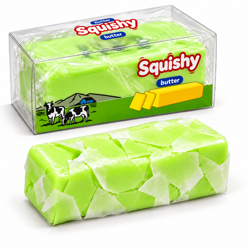 Crunchy Pękające Masło Zielone
